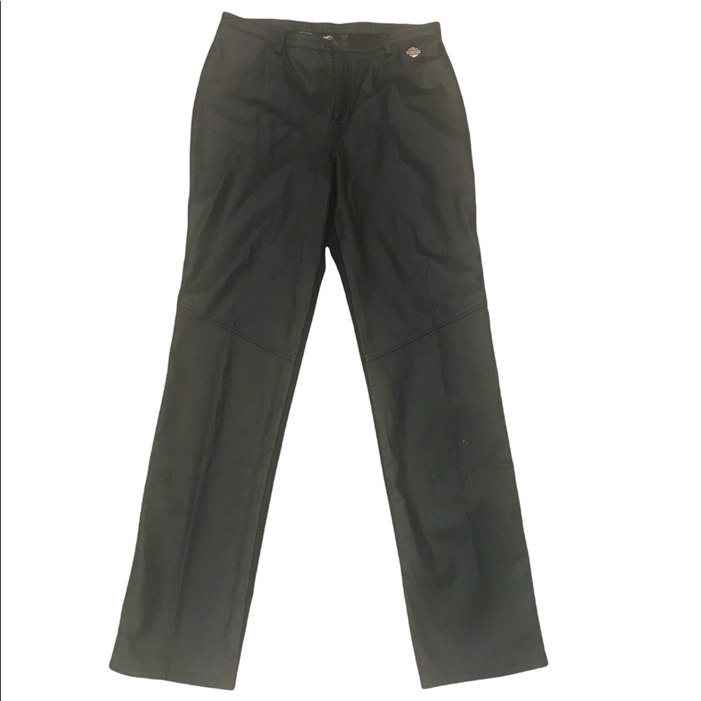 Harley Davidson Women’s Pivot Leather/Nylon/Spandex Riding Pants Size